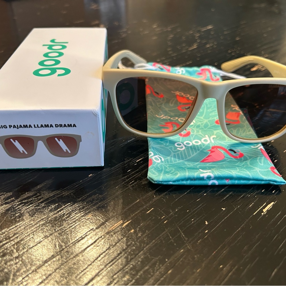 goodr Beige Sunglasses - Women's Fashion Eyewear